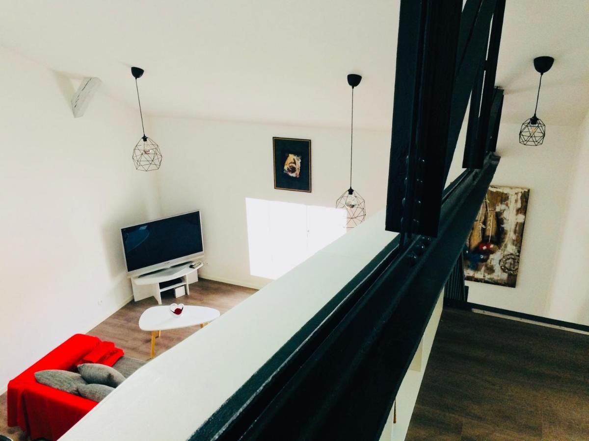 Superbe appartement type loft en duplex rue Buat Châlons-en-Champagne Buitenkant foto