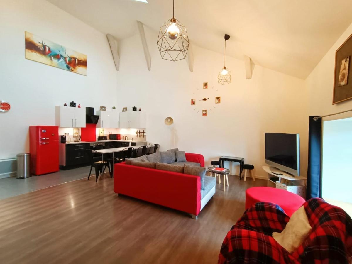 Superbe appartement type loft en duplex rue Buat Châlons-en-Champagne Buitenkant foto